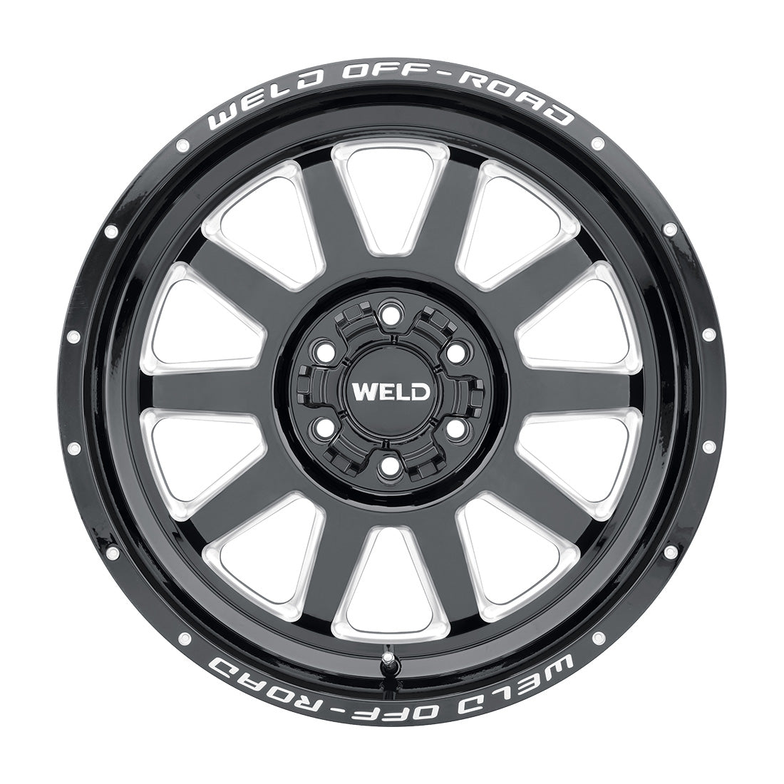 20x9.0 Stealth 6x135 6x139.7 ET13 BS5.50 Gloss BLK MIL 106.1